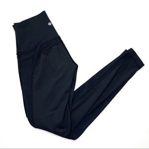 ❌SOLD❌ Lululemon Wunder Under Yoga Pant Womens Size 4 Tech Mesh Tights Black